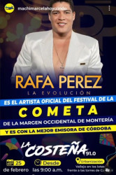 EL ARTISTA OFICIAL DEL FESTIVAL DE LA COMETA